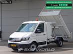 Volkswagen Crafter 140pk Kipper met Kist Trekhaak Airco Euro, Auto's, Bestelwagens en Lichte vracht, Gebruikt, Euro 6, 4 cilinders