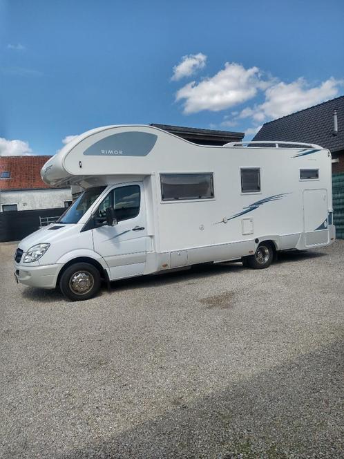 rimor  superbrig  747 mercedes v 6.     519, Caravans en Kamperen, Mobilhomes, Particulier, tot en met 6, Mercedes-Benz, Diesel