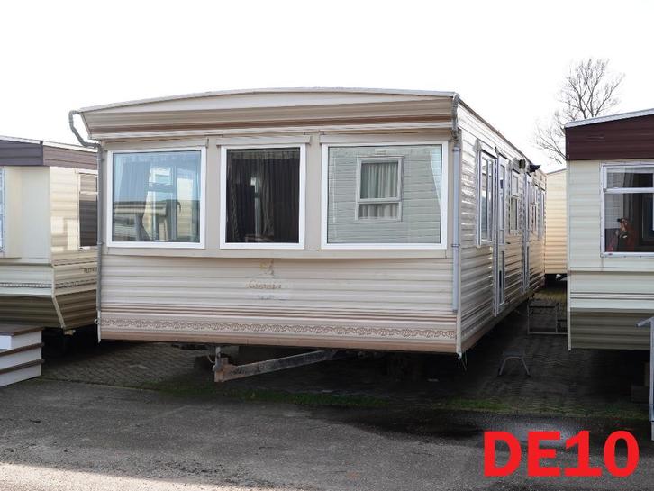 Keurige Cosalt stacaravan, 2 slaapkamers, dubbel glas en CV, Caravans en Kamperen, Stacaravans, tot en met 4, Ophalen
