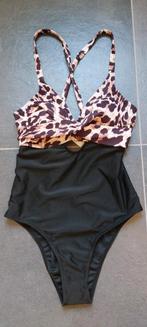 Nieuw badpak met etiket, maat medium, zwart/Leopard,, Ophalen, Zo goed als nieuw