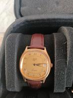 Montre vintage certina, Bijoux, Sacs & Beauté, Enlèvement ou Envoi, Utilisé, Montre-bracelet, Cuir