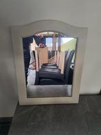 Prachtige landelijke spiegel met sierlijst, Ophalen, Zo goed als nieuw