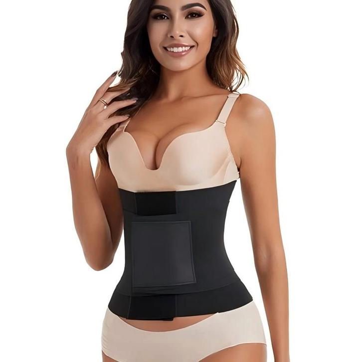 Gaine amincissante wrap Noir, Kleding | Dames, Overige Dameskleding, Ophalen of Verzenden