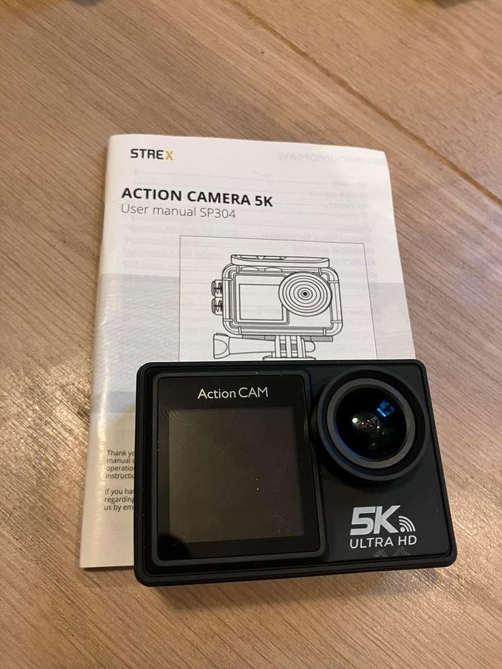 STREX Action Camera, Audio, Tv en Foto, Actiecamera's, Zo goed als nieuw, Overige merken, Ophalen of Verzenden