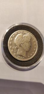 Liberty Head zilveren Halve Dollar 1909, Postzegels en Munten, Ophalen, Noord-Amerika, Losse munt, Zilver