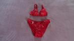 BH + SLIP "BOLERO" NIEUW, Bolero, Ophalen of Verzenden, Rood, Setje