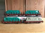 MÄRKLIN DB LOT DE 4 WAGONS AVEC CHARGEMENT HO, Verzenden, Gebruikt, Märklin