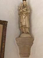 Heilige beelden : Christus , Maria , in hout , Plaaster ,, Antiek en Kunst, Antiek | Religieuze voorwerpen, Ophalen of Verzenden