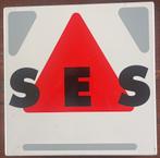 SES emaille, Ophalen of Verzenden, Gebruikt, Reclamebord