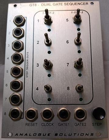 Analogue Solutions GT8 Dual Gate Sequencer. beschikbaar voor biedingen