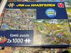 Puzzel Jan van Haasteren 2 x 1000 stukjes, Hobby en Vrije tijd, Denksport en Puzzels, Ophalen of Verzenden, 500 t/m 1500 stukjes