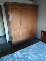 antieke eiken kast en bed, Huis en Inrichting, Slaapkamer | Complete slaapkamers, Ophalen