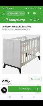 Kinderbedje + matras aerosleep, Kinderen en Baby's, Babywiegjes en Ledikanten, Ophalen