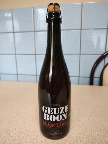 Étiquette noire Oude Geuze Boon NO2 2016 0.75