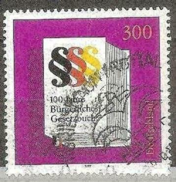 Duitsland 1996 - Yvert 1706 - Burgerlijk Wetboek (ST) beschikbaar voor biedingen