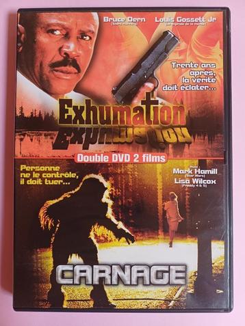 dvd exhumation et carnage 2 dvd, Enlèvement ou Envoi, Comme neuf
