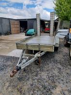 aanhangwagen-machinetransporter, Ophalen