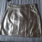 NOUCHKA*LEDERROK*GOUD*SMALL*NIEUW*, Kleding | Dames, Rokken, Ophalen, Overige kleuren, NOUCHKA, Nieuw