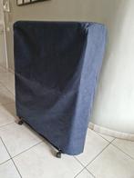 Vouwbed, Huis en Inrichting, Slaapkamer | Bedden, Ophalen, Eenpersoons, Blauw, Ijzeren frame met houten lattenbodem