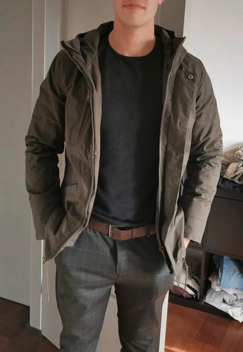Echte Elvine Cornell Jacket - Army Green - perfect shape, Kleding | Heren, Jassen | Winter, Zo goed als nieuw, Ophalen of Verzenden