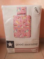 Good morning dekbedovertrek eenhoorn flanel Nieuw, Huis en Inrichting, Slaapkamer | Beddengoed, Ophalen, Nieuw, Eenpersoons, Dekbedovertrek