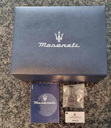 Maserati herenhorloge nieuw beschikbaar voor biedingen