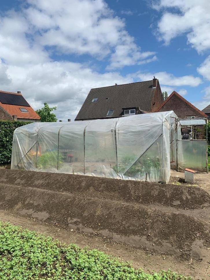 Serre, hobbykas, tuinkas 7m50 x 3m, Tuin en Terras, Kassen, Gebruikt, Kweekkas, Staal, Folie, Ophalen of Verzenden