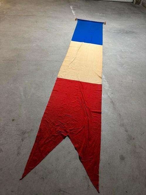 Wo1 Franse zeer grote vlag ( 4meter20 !! ), Verzamelen, Militaria | Algemeen, Ophalen of Verzenden