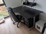 Ikea hoekbureau + ladeblok, Ophalen, Gebruikt, Bureau