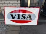 Groot VISA sigaretten emaille bord, Ophalen