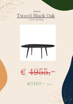 Tweed Zanotta Eettafel, Design, Eikenhout, Vijf personen of meer, Overige vormen