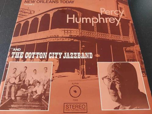 PERCY HUMPHREY - New Orleans Today Volume 3 - LP VINYL, CD & DVD, Vinyles | Jazz & Blues, Utilisé, Jazz, 1960 à 1980, 12 pouces