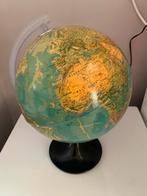 Globe terrestre lumineux (40 cm), Comme neuf, Lumineux
