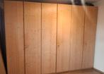 Volhouten kleerkast 3m breed, Huis en Inrichting, Kasten | Kleerkasten, Ophalen, Gebruikt