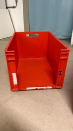 Bacs d'entrepôt rouges solides par pièce / 170 pièces, Enlèvement
