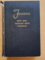 Woordenboek JANSONIUS NL-EN 3 delen - RARITEIT !, Livres, Dictionnaires, Néerlandais, Autres éditeurs, JANSONIUS, Utilisé