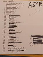 ASPE PIETER 20 BOEKEN, Ophalen, Zo goed als nieuw, Pieter Aspe, België