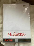 Nieuw 2 persoons hoeslaken 140 x 200cm, Huis en Inrichting, Slaapkamer | Beddengoed, Ophalen of Verzenden, Nieuw, Wit, Hoeslaken of Sloop