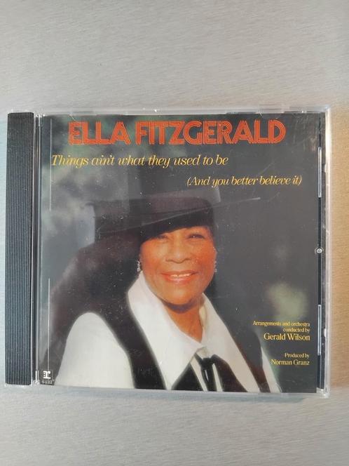 Cd. Ella Fitzgerald.  Things ain't what they used to be., Cd's en Dvd's, Cd's | Jazz en Blues, Zo goed als nieuw, Jazz, Ophalen of Verzenden