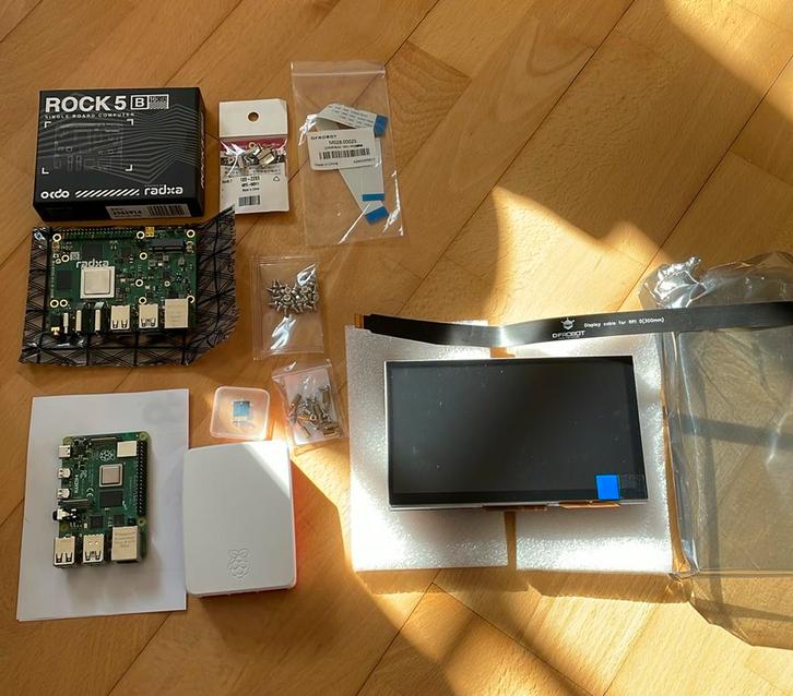 Raspberry Pi en touchscreen TFT, Hobby en Vrije tijd, Elektronica-componenten, Nieuw, Ophalen of Verzenden