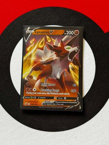 Pokémon - Lycanroc V - SWSH199 Promo - NM beschikbaar voor biedingen