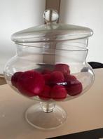 Vaas met deksel, Huis en Inrichting, Ophalen, Overige kleuren, Minder dan 50 cm, Glas