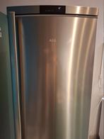 ijskast inox aeg, Elektronische apparatuur, Koelkasten en IJskasten, Ophalen, Zonder vriesvak, 200 liter of meer, 160 cm of meer
