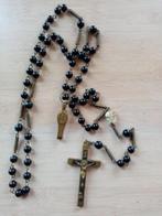 Paternoster nonnen corpus Christi crucifix met memento mori, Ophalen of Verzenden, Gebruikt, Christendom | Katholiek