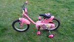 14 inch roze fiets, Ophalen, Zo goed als nieuw, 14 inch of minder, B'twin