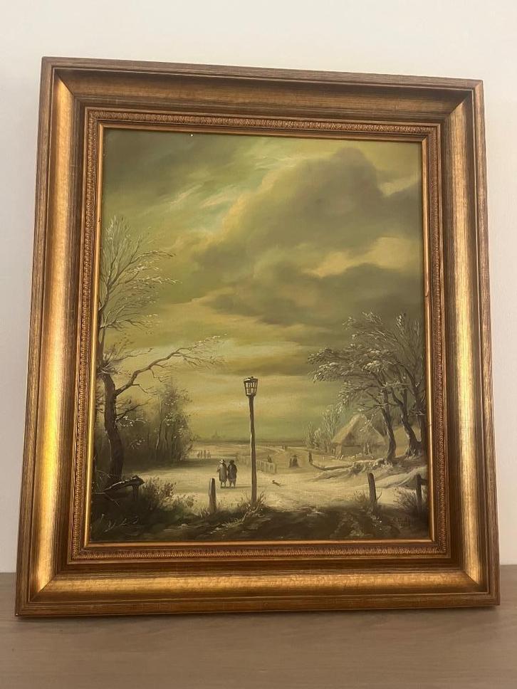 schilderij, Antiek en Kunst, Kunst | Schilderijen | Klassiek, Ophalen