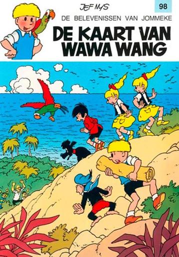 De kaart van wawa wang nr 98 beschikbaar voor biedingen