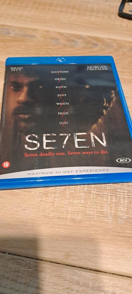 Seven, Cd's en Dvd's, Blu-ray, Zo goed als nieuw, Klassiekers, Ophalen of Verzenden