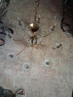 Oude lamp met koper, Antiek en Kunst, Antiek | Verlichting, Ophalen of Verzenden