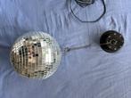 Discobal met LED & draaiend armatuur, Ophalen of Verzenden, Zo goed als nieuw, Discobol, Kleur